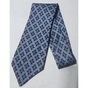 Bellini 100% Silk Geometric Print Men’s Necktie Size 57"X3.75"